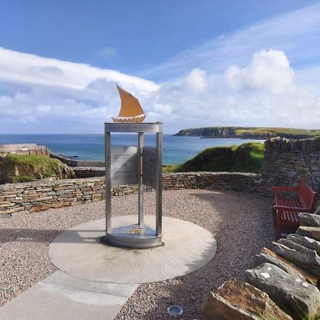 Road End Cottage Port of Ness Bagian luar foto